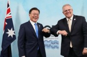 G7 정상회의, 한·호주 정상회담…“수소 등 저탄소기술 협력”