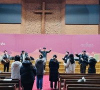 장신대 학생들, 한경직기념예배당으로 이동한 채 기도 활동 이어가